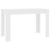 thumbnail of vidaXL Eettafel wit 120×60×76 cm spaanplaat