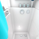 thumbnail of Seniorendusche und Sitzwanne Kombination Wanne mit Tür S08D-TH-A-R 68x110x205cm