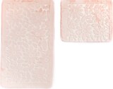 thumbnail of Almina Premium 2 teiliges Bademattenset mit Blumenmotiv  Rosa