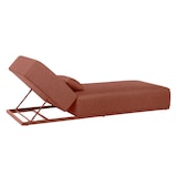 thumbnail of Bain de soleil avec coussin inclinable 5 positions terracotta