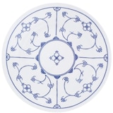 thumbnail of KAHLA 453402A75019H Blau Saks Speiseteller 23,5 cm | Essteller mit Strohblumenmuster aus Porzellan