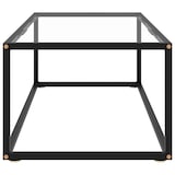 thumbnail of vidaXL Couchtisch Schwarz mit Hartglas 100x50x35 cm
