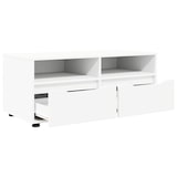 thumbnail of vidaXL TV-kast met lade Wit 100 x 48 x 43 cm Bewerkt hout