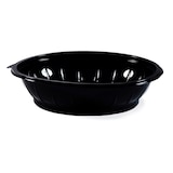 thumbnail of 50x Salatschalen rund O 23 x 5,1 cm schwarz 1000 ml (PET)