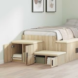 thumbnail of vidaXL Badschrank Sonoma Eiche 118 x 41 x 40 cm Holzwerkstoff