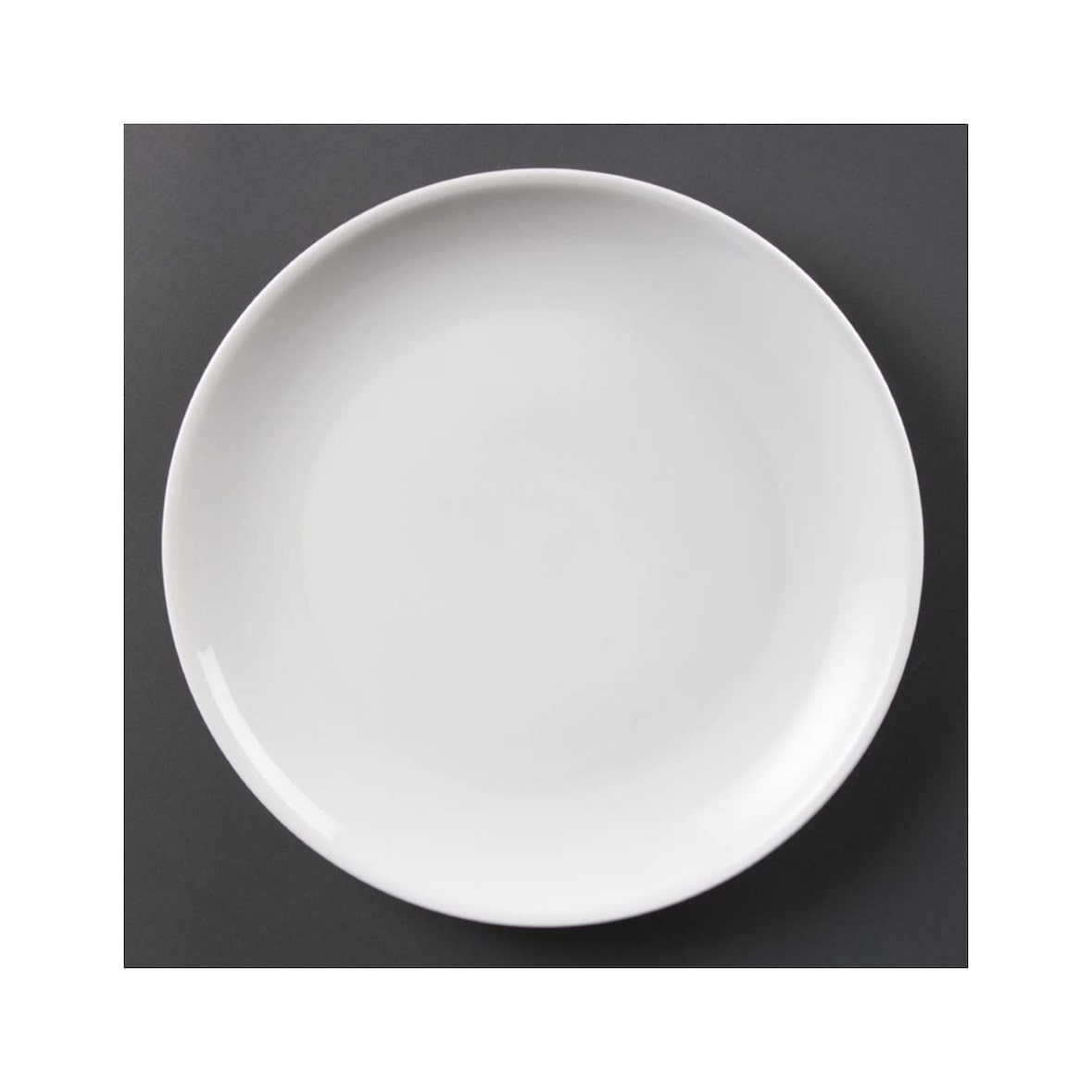 Assiettes plates rondes Olympia 280mm - lot de 6