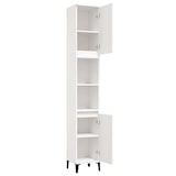 thumbnail of vidaXL Badschrank Weiß 30x30x190 cm Holzwerkstoff