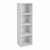 thumbnail of Libreria Scaffale 4 Vani Mobile Soggiorno Ufficio Casa 30x24x106 Cm - Bianco