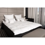 thumbnail of HS76  Daunendecke Bettdecke Oberbett Decke 70% Daunen - 30% Federn - 200x200 cm 1300g