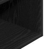 thumbnail of vidaXL Nachttisch mit Schublade Schwarz Eichen-Optik 35x34x66,5 cm