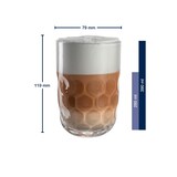 thumbnail of Leonardo GOCCE Latte Macchiato Glas (1) 390 ml 2er Set