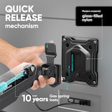 thumbnail of ONKRON Soporte 3 Monitores 13 - 32 pulgadas, Carga total 24 kg, Soporte Monitor Escritorio VESA 75x75 - 100x100 mm, Universal, Negro G280-B