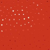 thumbnail of Geschenkpapier Herzen Motiv 70cm x 2m Rolle Metallic Glänzend mit Herzmuster Geschenk Papier Geburtstag Hochzeit Geschenkpapierrolle Packpapier Rot