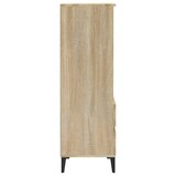 thumbnail of vidaXL Highboard Sonoma-Eiche 40x36x110 cm Holzwerkstoff