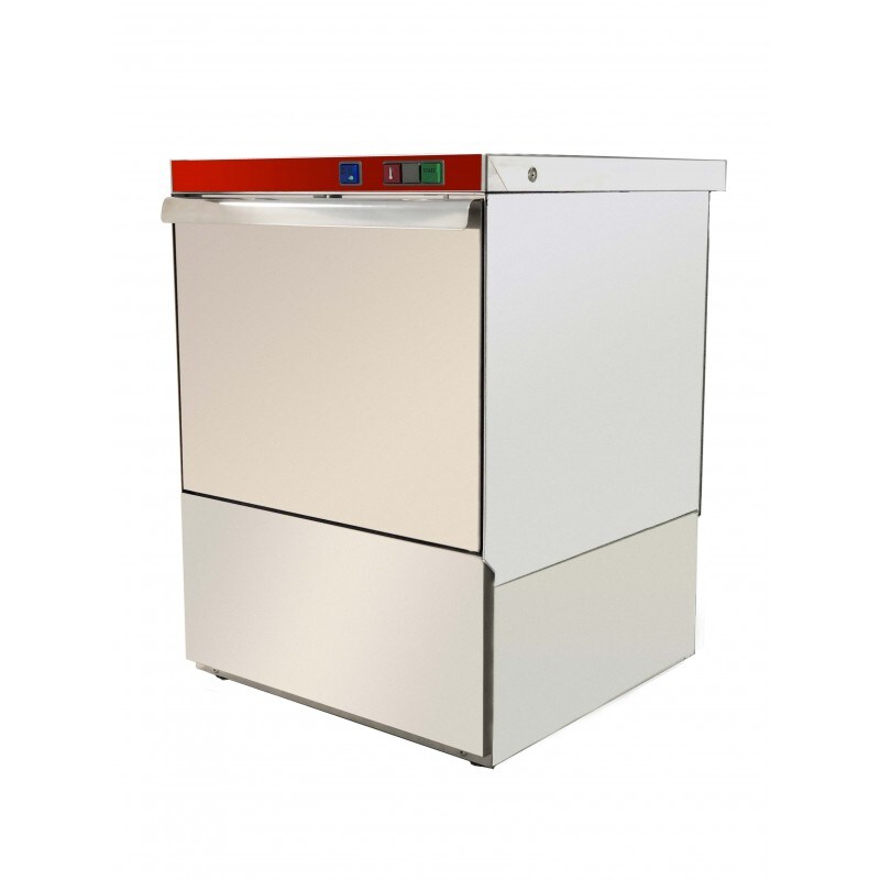 Lavastoviglie elettromeccanica cestello 50x50 • Dosatore Brillantante Incorporato • MONOFASE • con pompa di scarico