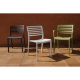 thumbnail of Resol LAMA Chaise Intérieur, Extérieur Set 2 Vert Olive