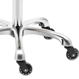 thumbnail of physa Rollhocker mit Rückenlehne - 530 - 710 mm - Dunkelgrau