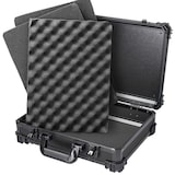 thumbnail of HMF 15502-02 Transportkoffer mit Rasterschaumstoff, Universalkoffer, 39 x 29 x 12 cm, Schwarz