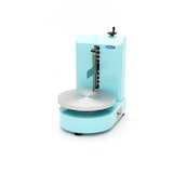 thumbnail of Maxima - 9381202 - Machine à décorer les gâteaux bleue avec plateforme rotative et lames réglables - Ø 36.4 cm, 40-225 RPM, 50x37x62 cm