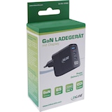 thumbnail of InLine® USB PD Netzteil, GaN Ladegerät, 3-Port, USB-C + USB-A, 65W, mit Display