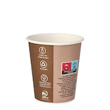 thumbnail of Gobelets, carton "To Go" 0,2 l Ø 8 cm · 9,1 cm