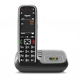 thumbnail of Gigaset E720A Schnurlostelefon mit Anrufbeantworter - schwarz