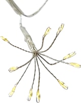 thumbnail of LED Lichterkette Pusteblume Feuerwerk Blume 5 Blüten Deko Girlande L: 1m Timer