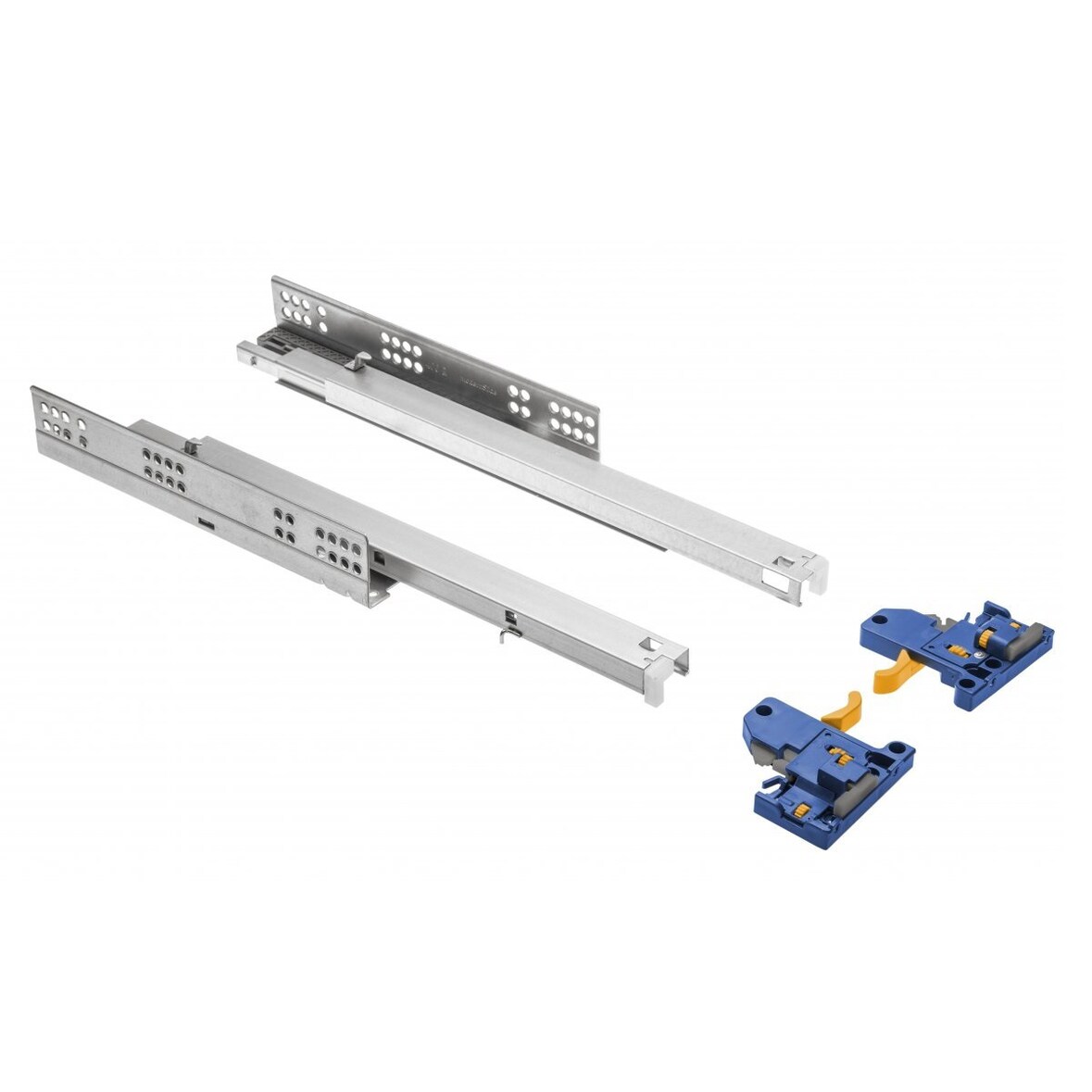 1 Paar Unterflurführungen Schubkastenauszug Schubladenauszug Soft Close 400mm