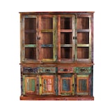 thumbnail of SIT Möbel Sideboard | 4 Türen, 4 Schubladen | Altholz lackiert | bunt | B 160 x T 40 x H 80 cm | 09113-98 | Serie RIVERBOAT