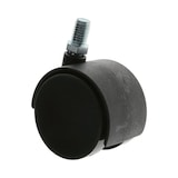 thumbnail of Möbelrolle Rolle Kunststoffrolle Hartbodenrolle div Durchmesser Ø40mm M6 einzeln