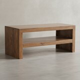 thumbnail of Sheesham Massiv Couchtisch: Modern, orientalisches Flair, Handgefertigt. 110x45x45 cm | Kadima Design