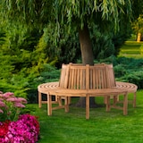 thumbnail of Banc d'arbre Novum 200 cm/Teck