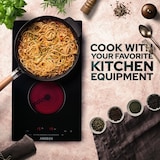 thumbnail of Fornello in Vetroceramica Piastre Autosufficiente 3000 W 2 Fuochi