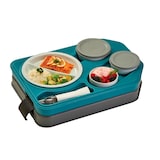 thumbnail of CAMBRO - ITPD3753T - Bandeja isotérmica hospitalaria con vajilla - 37 x 53 x 10,5 cm - Gris y azul