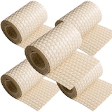 thumbnail of NYVI Polyrattan Sichtschutzstreifen Privafence 255x19 cm - Sichtschutz für Doppelstabmatten Zaun 5 Rollen Beige