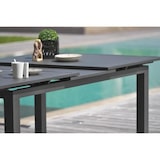 thumbnail of Table de jardin rectangulaire extensible - Gris anthracite - Aluminium - 12 personnes - 240/300 x 100 cm - MIAMI -   DCB GARDEN