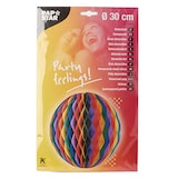 thumbnail of Boule décorative Ø 30 cm "Rainbow" ininflammable (10 unités) PAPSTAR