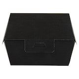 thumbnail of Garcia de Pou 500 Unités - Boîtes Hamburger 'Thepack' 230 G/M2 13X12,5X9 Cm (M) Noir Carton Ondulé Nano-Micro