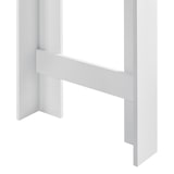 thumbnail of Helloshop26 - Table de bar haute avec rangement table bistro 110 cm blanc et chêne 03_0006188