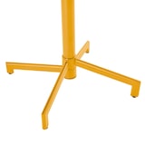 thumbnail of 70 cm metalen tuintafel en 2 stoelen in geel