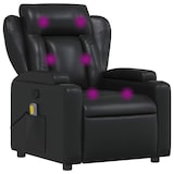 thumbnail of vidaXL Massagestoel verstelbaar kunstleer zwart