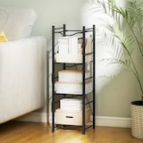 thumbnail of HOMCOM soporte para garrafones de agua de 4 niveles estante de almacenamiento para botellas de agua para cocina comedor sala de estar negro