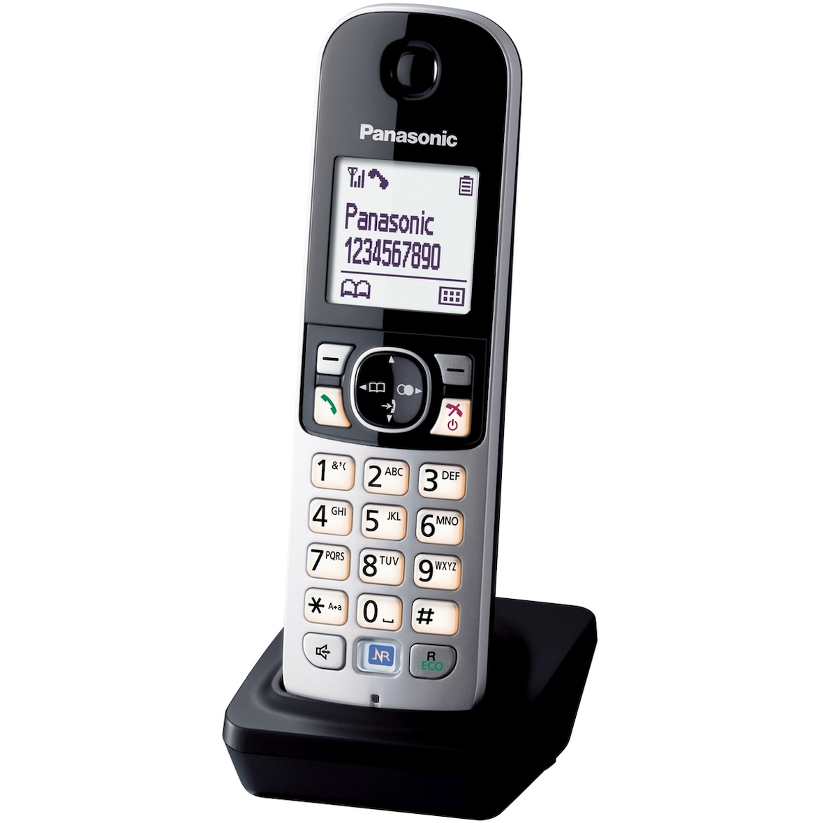 Panasonic Mobilteil KX-TG6811 Serie inkl. Ladeschale schwarz