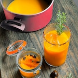 thumbnail of Fagor Maxima Induktionskochgeschirr 20 cm, Glasdeckel, geschmiedetes Aluminium, Stärke 4 mm, Antihaftbeschichtung Ecological XYLAN PLUS ohne PFOA, Rot