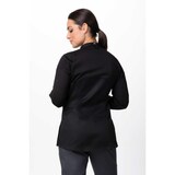 thumbnail of Chef Works® Damenkochjacke Tulum Flex Serie nachhaltig, Knöpfe, Cool Vent™, Black, Größe M