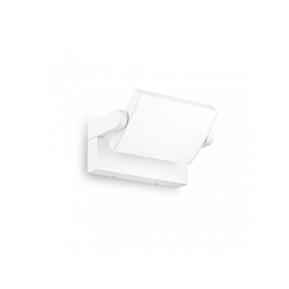 swipe ap, weiße schwenkbare wandleuchte, ideal lux