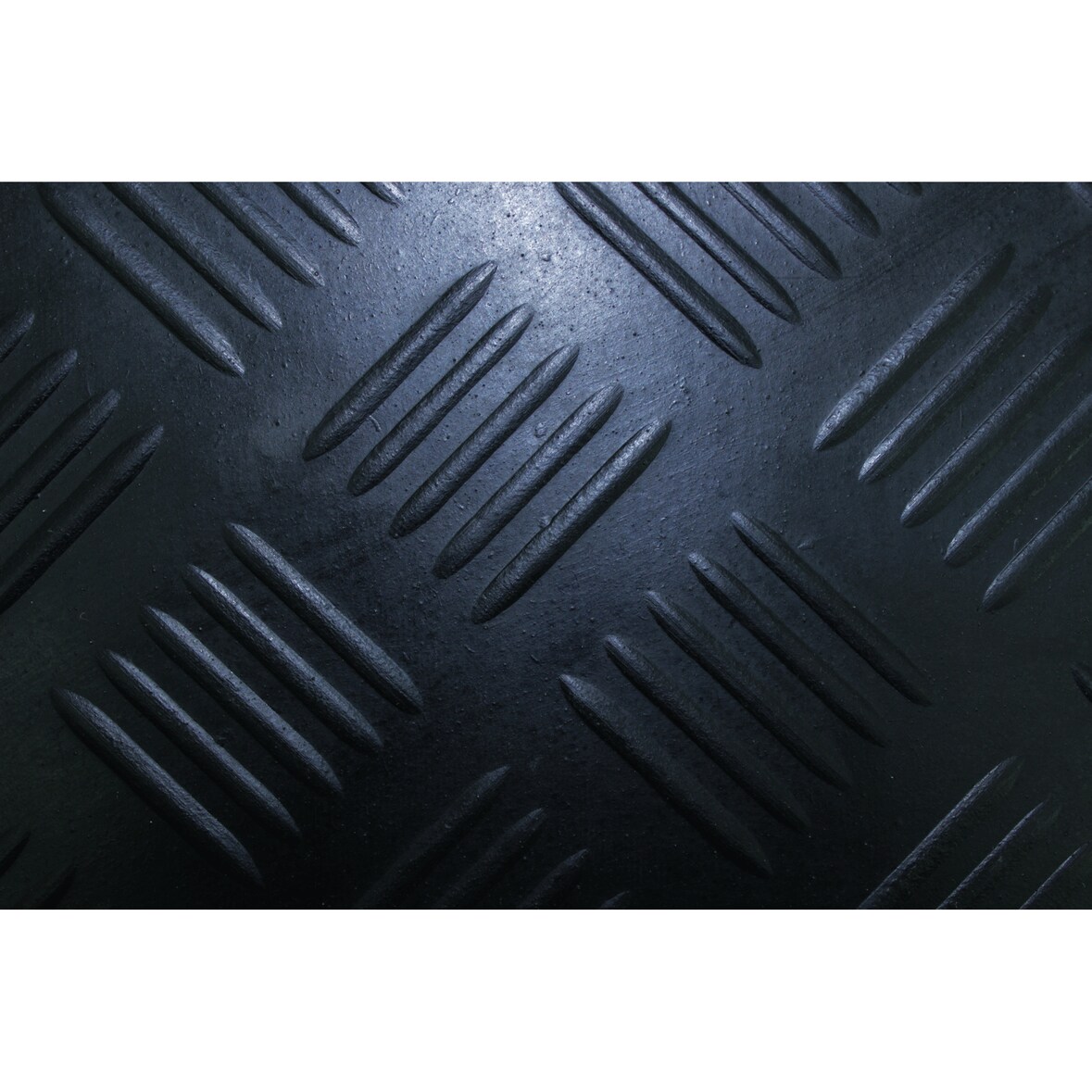 PAVIMENTO caucho CHECKER 1,40x10m Negro m², TESAR