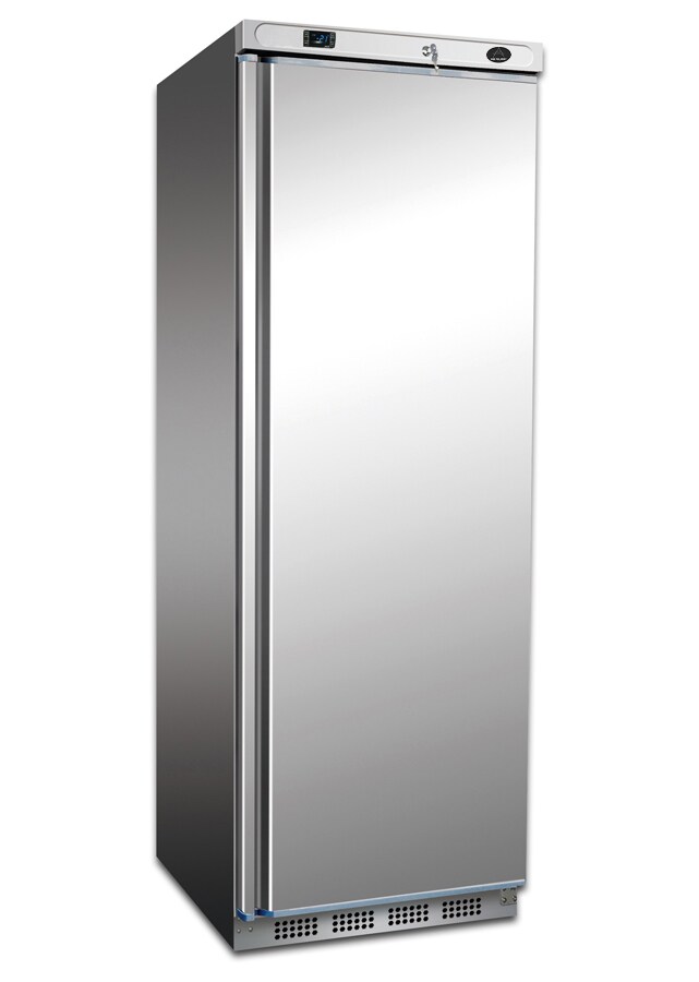 A&S polarny Gastro Edelstahl Kühlschrank Gewerbekühlschrank Lagerkühlschrank 1 Tür 0/+8°C 350 L