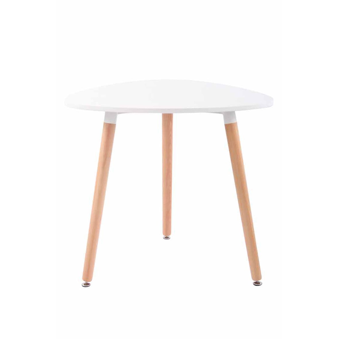 Tavolo Cucina Scandinavo Abenra bianco/80 cm