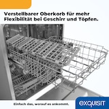 thumbnail of Exquisit Geschirrspüler EGSP1012-EB-030E inox | Spülmaschine 60 cm | 12 Maßgedecke | Startzeitvorwahl | Power+ | ECO Modus | Teilintegriert